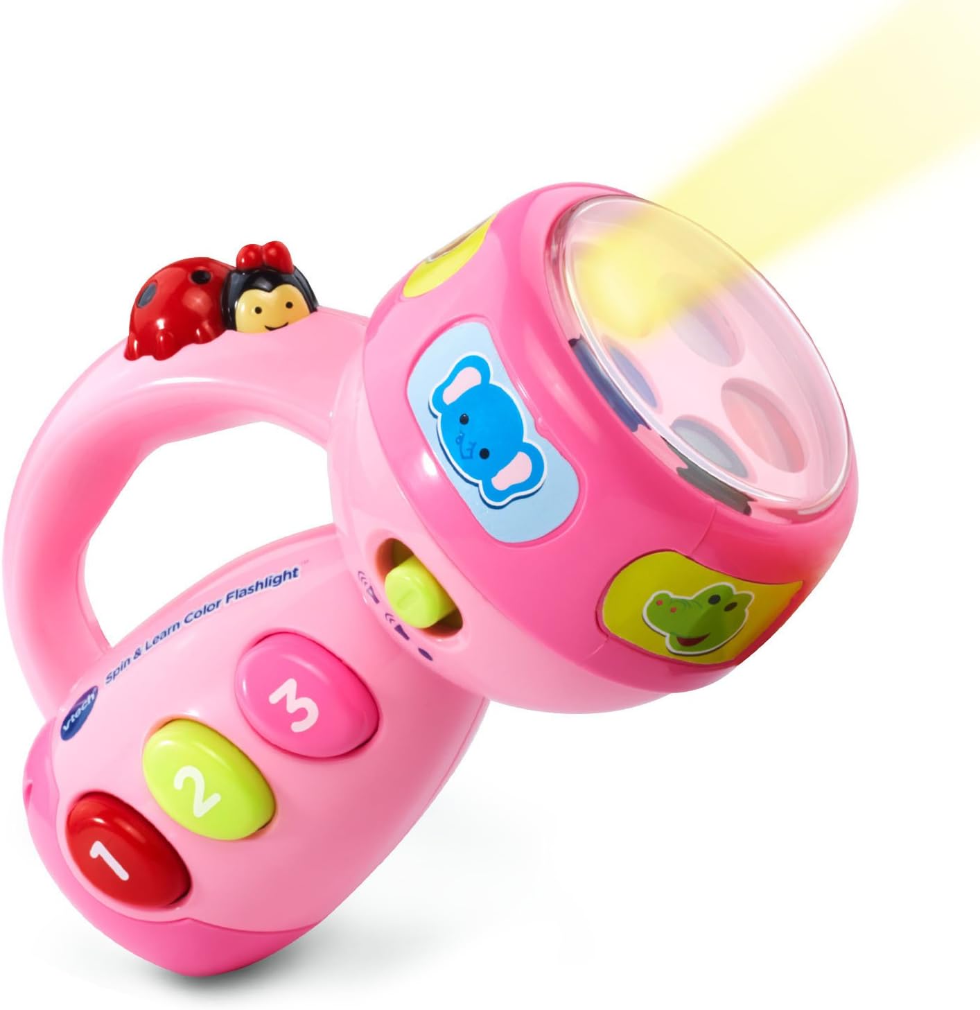 VTech Spin and Learn Color Flashlight, Pink