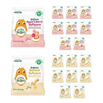 Little Bellies Organic Apple & Berry Softcorn Baby Snack (Pack of 18 x 0.28 oz Individual Packs)