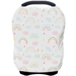 Car Seat Cover for Babies - Multi-use Carseat Canopy Cover, Car Seat Covers, Infant Boys and Girls Shower Gifts