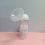 Manual Breast Pump with Bottle and Nipple, BPA-Free Breastfeeding Milk Extractor