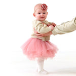 My Lello Aqua Blue Baby Tutu Short Ballet Skirt 10-Layer (Newborn - 3mo.)