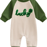 FYBITBO Infant Baby Boy Girl Clothing Santa Long Sleeve Jumpsuit Romper Newborn First Christmas Outfit One Piece Clothes