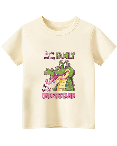 Toddler T-Shirts for Kids Baby Boy Girl Summer Graphic Tees Funny Animal Print Cute Cotton Clothes 2-8 Years