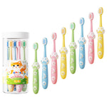 RoseFish 8 Pack Kids Toothbrushes Extra Soft Toddler Toothbrush 2-8 Years Children Manual Toothbrushes for Clean Teeth Cute Kid Toothbrushes Make Your Toddler Love Brushing Teeth