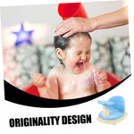 ULDIGI Adorable Bath Seat with Spacious Open-Side Design Non-Slip PP Bathtub Seat for Comfortable and Safe Bathing Practical Shower Chair for Newborns