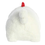 Aurora® Adorable Spudsters™ Claire Chicken™ Stuffed Animal - Round Shape Makes for Comforting Cuddles - Perfect for Kids All Ages and Animal Loving Adults - White 10.5 Inches