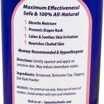 Baby Powder (5oz) | Organic | Unscented Talc-Free and All Natural Powder | Effective Relief from Rash Wetness and Itching | Also Ideal for Adults