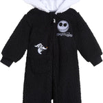 Disney Winnie the Pooh Mickey Mouse Lilo & Stitch Jack Skellington Monsters Inc Baby Zip Up Coverall Newborn to Infant Sizes