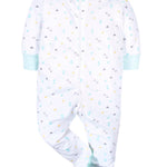 Gerber Unisex Baby 4 Pack Sleep 'N Play Footie Animals Green Preemie