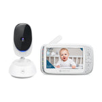 Motorola baby monitor with camera and display on a white background