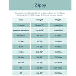 Little Sleepies Zippy Baby & Toddler Pajamas - Bamboo Viscose Sleeper for Boys and Girls, Newborn Sleeper w/ 2-Way Zipper w/Mitten Cuffs, Made From Viscose from Bamboo, Bananas, Preemie