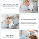 INSEN Pregnancy Pillow for Sleeping,Maternity Body Pillow for Pregnancy Women,Pregnancy Support Pillow for Back, Hip Pain, Green