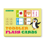 Flash Cards for Toddlers Learning – 54 Double-Sided Alphabet, Number, Color & Shape Cards – Durable Preschool Educational Toys for Kids Ages 2-5, Waterproof & Tear-Resistant, Montessori Early Learning