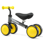 Baby Balance Bike Toddler Bike Kids Toys for 1 Year Old Boys Girls 12-24 Months Toys Kids Balance Bike Best First Birthday Gifts Children Walker Baby Walker 4 Wheels Bicycle (Yellow)