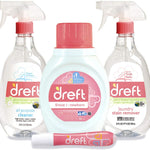 Baby Gifts Set by Dreft, Baby and Mom Gift Set with Liquid Laundry Detergent, Laundry Stain Remover, Stain Remover Pen & All Purpose Cleaner Spray, Great for Baby Showers