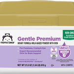 Amazon Brand - Mama Bear Gentle Premium Baby Formula Powder, DHA for Brain Support, Gentle Immune Blend 6, 2'FL HMO, For Fusiness, Crying & Gas, 21.5 oz, 1.34 pound (Pack of 1)