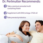 Garden of Life - Dr. Formulated Probiotics Once Daily Prenatal - Acidophilus and Bifidobacteria Probiotic Support for Mom and Baby - Gluten, Dairy, and Soy-Free - 30 Vegetarian Capsules