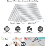 COMTO Hot Glue Gun Kit with 30 Sticks, 20W Fast Preheating Mini Hot Glue Gun and Sticks Set for School Crafts DIY Arts and Quick Home Repairs, White