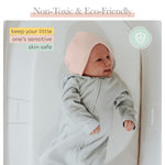 Finn + Emma - Organic Cotton Baby Hats - Soft and Gentle Baby Beanie - Newborn Cotton Hats for 0-6 Months - Newborn Caps - Crafted with Ethical Practices - Light Pink