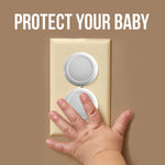 Tiny Patrol Outlet Covers Child Proof Plug Cover for Electrical Outlets Baby Proof Socket Safety Proofing Wall Guards Protectors - 24 Count