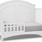 Delta Children Perry 6-in-1 Convertible Crib - Greenguard Gold Certified, Bianca White