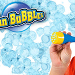 JA-RU Mini Handheld Bubble Blower with Non Toxic Bubble Solution | Touchable Bubbles for Kids | Stress Relief Fidget Toy | Bubble Party Favors for Kids (1 Pack) 1508-1A
