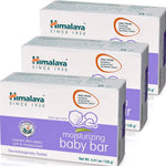 Himalaya Moisturizing Baby Bar, Mild and Moisturizing Bar Soap for Baby, 4.41 oz, 3 Pack