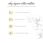 Burt's Bees Baby Organic Cotton Bodysuits – Baby Boy & Girl Short and Long Sleeve One-Pieces, 5-Pack