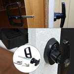StartFine 6½" T-Handle Shed Door Lock Handle with Lock Keyed Alike Garage t Handle Shed Latch Hardware Locking Handle 6-1/2" T-Handle 1kit