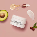 The Honest Company Honest Mama Rock The Bump Body Butter | Moisturizing Stretch Mark Cream | Shea Butter, Avocado Oil, Vitamin E | 4 oz
