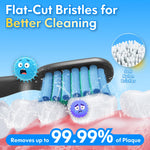 Kids Electric Toothbrush Rechargeable Age 3-5-6-12-18 Year Old, Sonic Toothbrush Kids with Timer 3 Modes 4 Vibrating Heads Habit Stickers Tooth Brush for Girls Boys and Childrens (Astronaut Black)