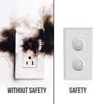 Tiny Patrol Outlet Covers Child Proof Plug Cover for Electrical Outlets Baby Proof Socket Safety Proofing Wall Guards Protectors - 24 Count
