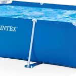 Intex Above-Ground Swimming Pool, Rectangular Frame 8.5ft x 26in, Ages 6 and Up