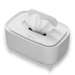 Lulyboo Warm Wipe Dispenser - Baby Wipe Warmer with Adjustable Temperature, Quick-Heating, Soft Silicone Cover, Easy-Refill Design, Ideal for Sensitive Baby Skin, Keeps Wipes Warm & Fresh
