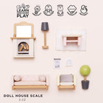 Le Toy Van Daisylane Sitting Room Dollhouse Furniture (ME058)