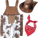 LXKIKMM May's Baby Baby Toddler Boys The Cowboy Romper Halloween Dress up Children's Clothing