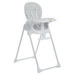 Dream On Me Fisher Price Tiny Bites Baby & Toddler Highchair – Cloud Grey, One-Click Folding, 7 Adjustable Height Levels, 2 Recline Positions, Removable Dishwasher-Safe Tray, Space-Saving