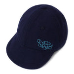 Keepersheep Baby Baseball Cap Infant Sun Hat, Infant Toddler Kids Baseball Cap (0-3 Months - 42.5CM(16.75"), New Size-Navy Turtle)