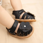 Zoolar Infant Boys Girls Sandals Breathable Premium Baby Summer Outdoor Casual Beach Shoes Lightweight Toddler Flower Bowknot Anti Slip Rubber Sole Newborn Prewalker First Crib Shoes