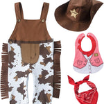 LXKIKMM May's Baby Baby Toddler Boys The Cowboy Romper Halloween Dress up Children's Clothing