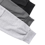 Nivne Tco Boys Casual Pants-Solid Color Soft Trousers- Toddler Boys 3 Pack Sweatpants Set (5 Years)