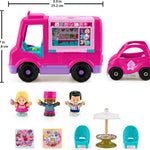 Fisher-Price Little People Barbie Toddler Toy Cupcake Truck Musical Playset with 9 Pieces for Pretend Play Kids Ages 18+ Months (Amazon Exclusive)
