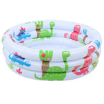 Inflatables Pool for Kids,Little Pump Poorinting Dinur Pool,Round Iatable Baby Toddlers Swimming Pool Portable Iatable Ldren Little Pump Cartoon Dinur Pool Indoor Outdoor for Kids Girl Boy