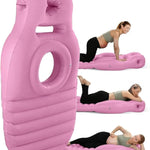 Pregnancy Mattress with Hole, Tummy Nest Pregnancy Mattress, Inflatable Pregnancy Pillow, for Stomach & Side Sleepers, Sleep Support for Back, Neck, Shoulder, HIPS, Belly for Pregnent Women (Pink)