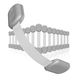Baby Proofing Child Safety Locks (16 Pack) by Skyla Homes - The Safest, Quickest and Easiest 3M Adhesive Cabinet Latches, No Screws & Magnets, Multi-Purpose for Furniture, Kitchen, Ovens, Toilet Seats