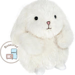 Bunny Stuffed Animal, Microwavable Stuffed Animal for Period Cramps Pain, Rabbit plush for Anxiety Relief, Bunny plush, Heated Stuffed Animals, Stress Relief Packages for Women & Girls, Unscented