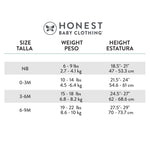 HonestBaby Sleep & Play Footed One-Piece Pajama Sleeper 100% Organic Cotton, Baby Boys, Farm Fleet