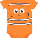 Disney Pixar Newborn Baby Boys 5 Pack Bodysuits 3-6 Months