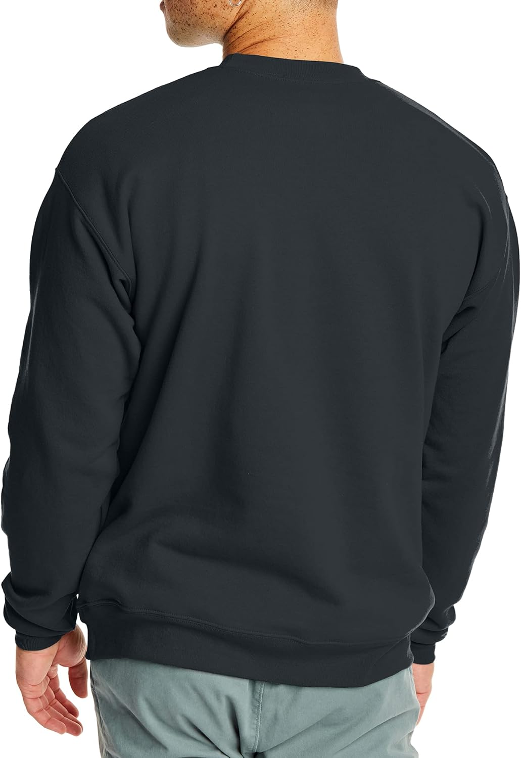 Hanes EcoSmart Fleece, Cotton-Blend Pullover, Crewneck Sweatshirt for Men (1 Or 2 Pack)