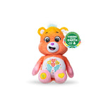 Plush toy with a heart design on a white background